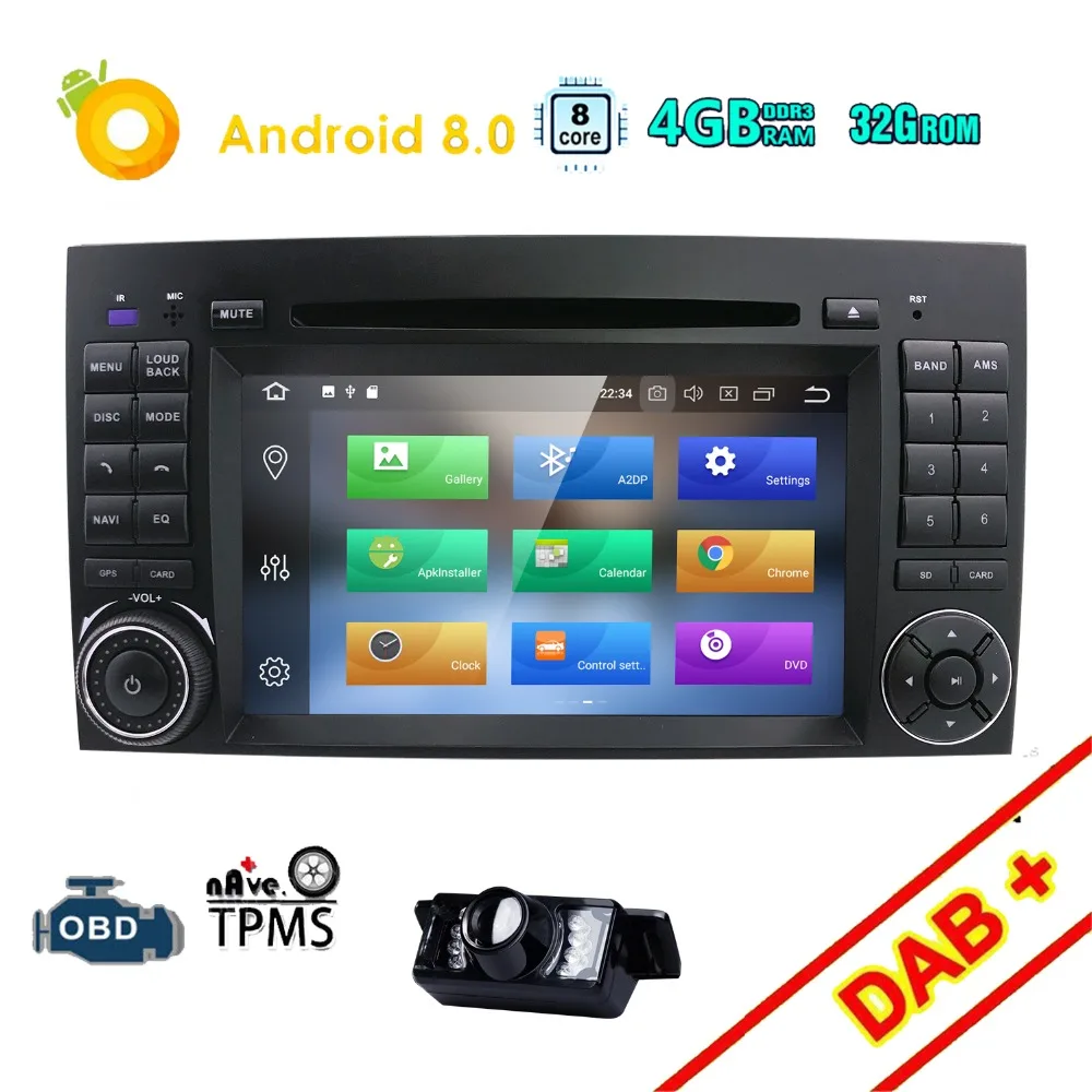 Flash Deal Android 8.0 PX5 Car DVD for Mercedes Benz Sprinter Vito W169 W245 W469 W639 B200 GPS Radio DAB Stereo 8OctaCore 4GBRAM with WIFI 1