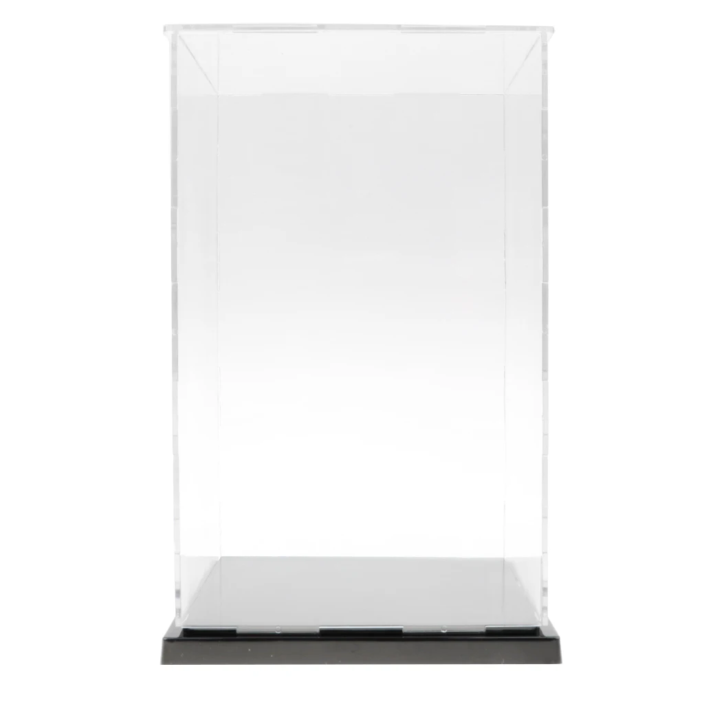 13x13x21cm Clear Model Display Box Figures Protection Show Case Home Decor