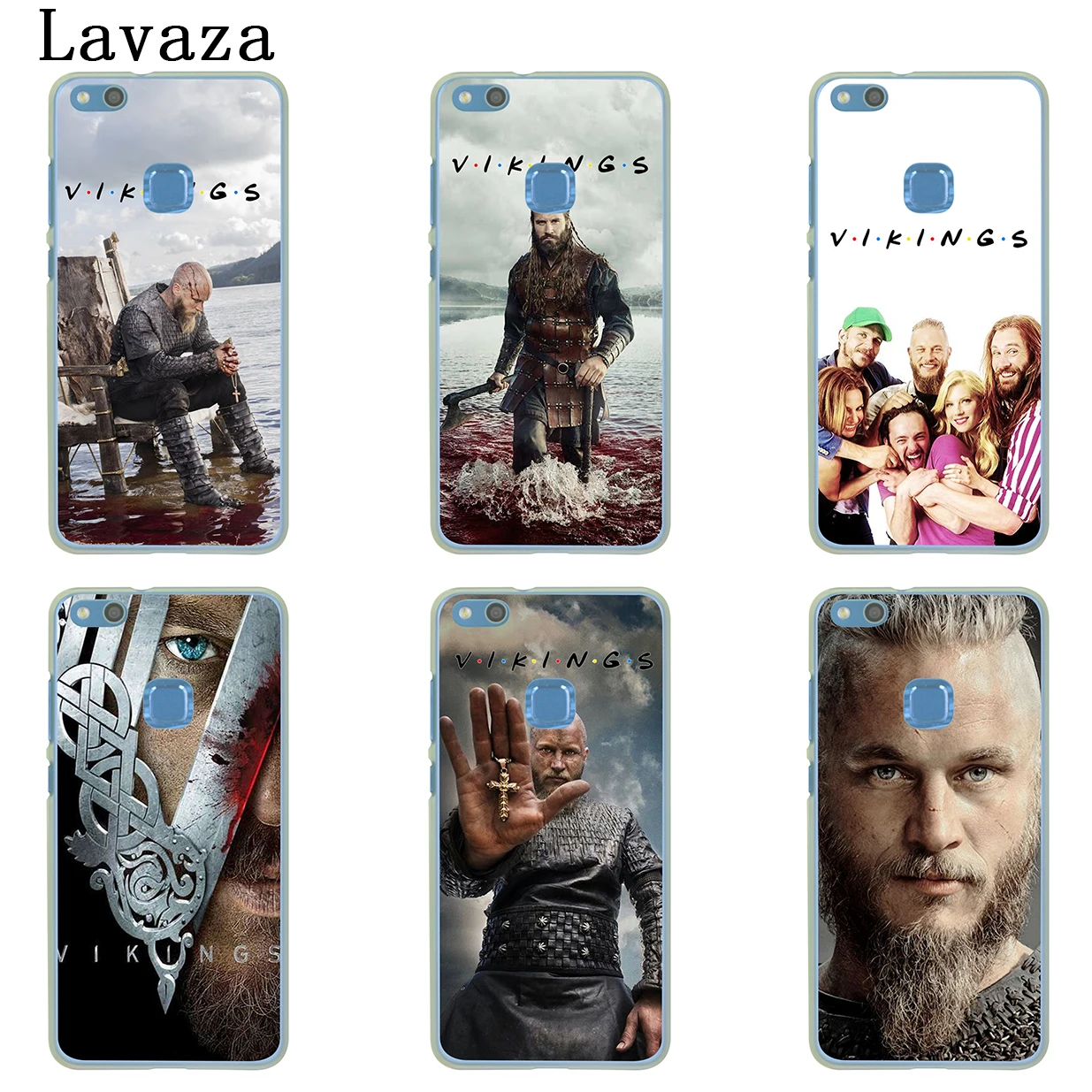 Модный жесткий чехол Lavaza vikings serie 4 для Huawei Y9 Y7 Prime 2018 2019 Honor 20 10 8 8A 8X 9X 9 Lite 7C 7X 7A Pro|phone