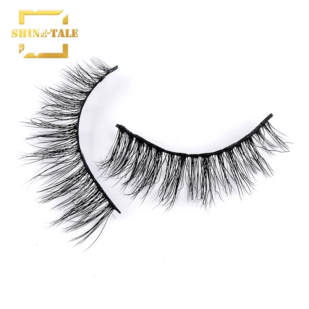 

Shine-tale Wholesale Packs of 3D Mink Lashes Thick Makeup Eyelash Extensions Natural Volume Soft Eye Lashes Extension A13