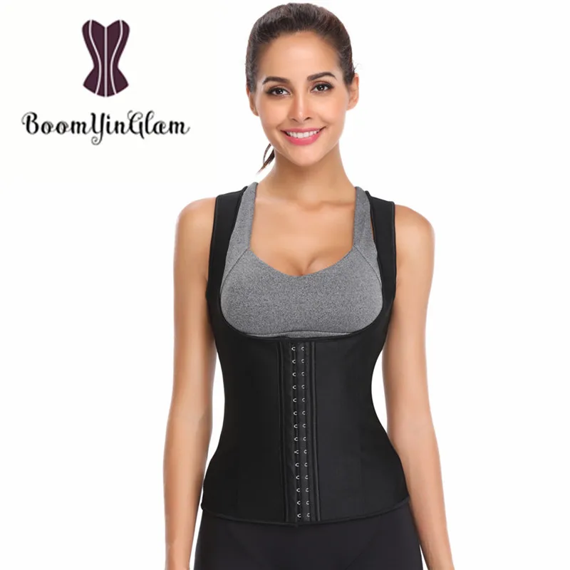 Quality Slimming Tummy Body Shpaerwear 9 Steel Latex Vest Corset Trainer Plus Size Xs-6xl - Shapers - AliExpress