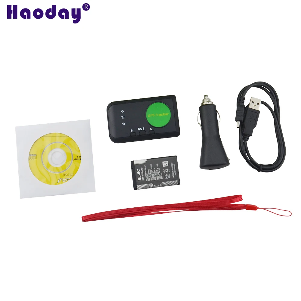 

3G Personal GPS LBS Tracker CCTR-622G NO Box Portable Locator with Lanyard GPS+LBS Locating Free APP/Platform 1000mAh Battery