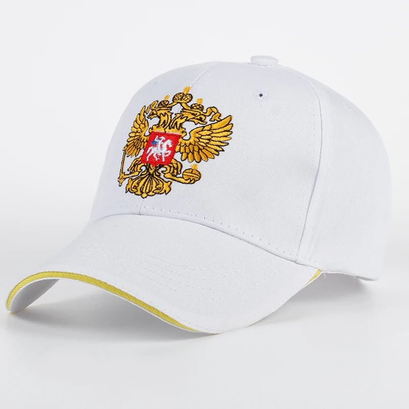 Новинка унисекс хлопок уличная бейсболка герб России вышивка Snapback модные спортивные шапки для мужчин и женщин Кепка Патриот