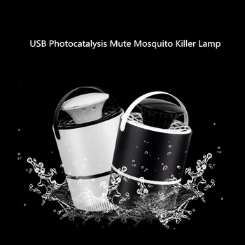 

LED Electric Mosquito Killer repellent Bug Zapper Anti USB Photocatalysis Mute Mosquito Lamp Insect Trap Pest Control