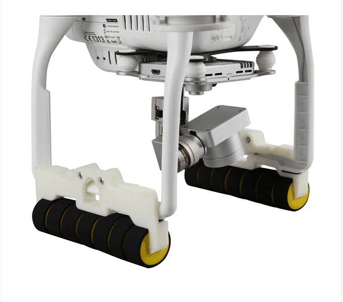 2pcs Landing Gear Protective Set Foam Protector Black For DJI Phantom Quadcopter