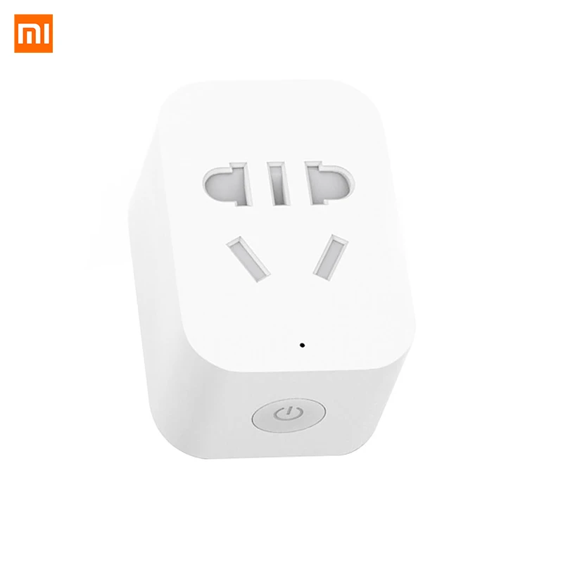 Оригинальная Xiaomi mi умная Wi-Fi розетка Ti mi ng Plug приложение дистанционное управление работа с Xiao mi умный дом mi jia Zigbee