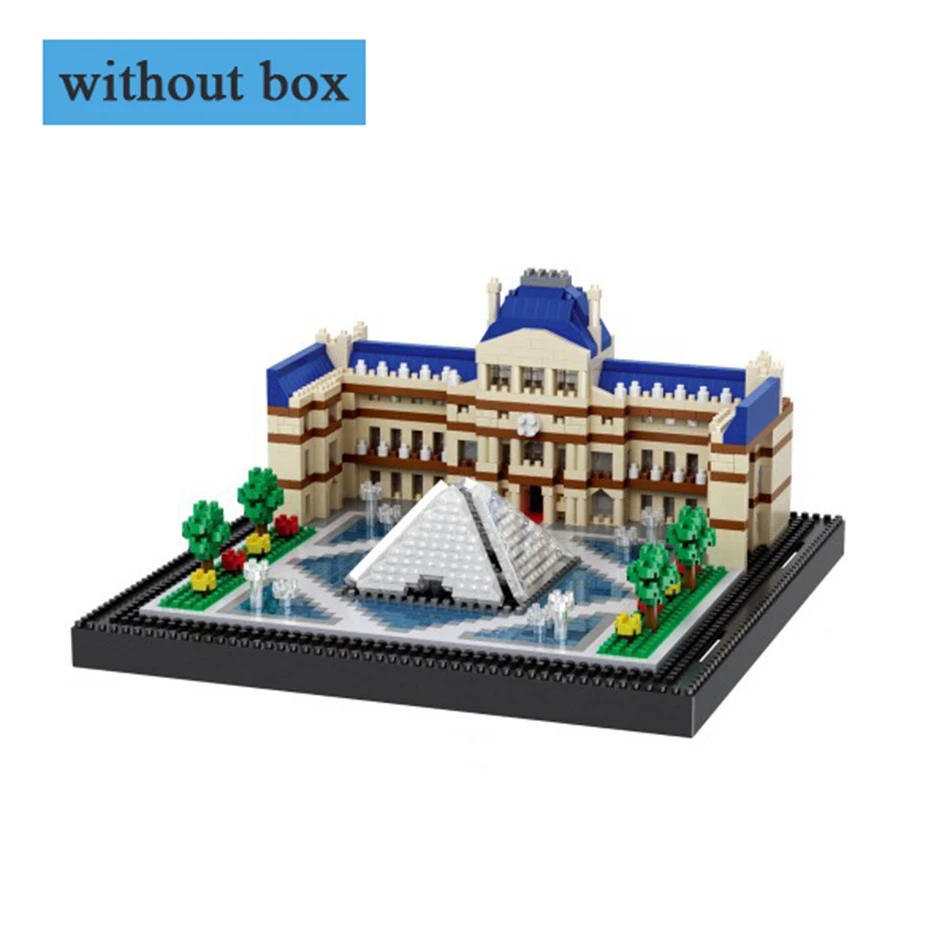 Всемирно известный город совместимая архитектура модель Мини Строительные блоки Коллекция игрушки, подарки для детей Balody алмаз маленькие кирпичи