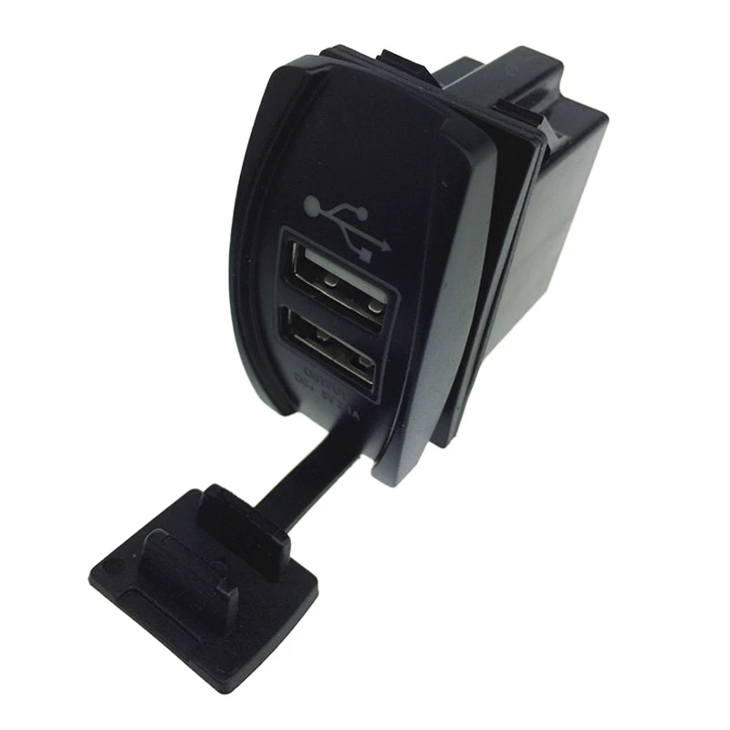 VODOOL Универсальный Автомобильный мотоцикл двойное USB Автомобильное зарядное