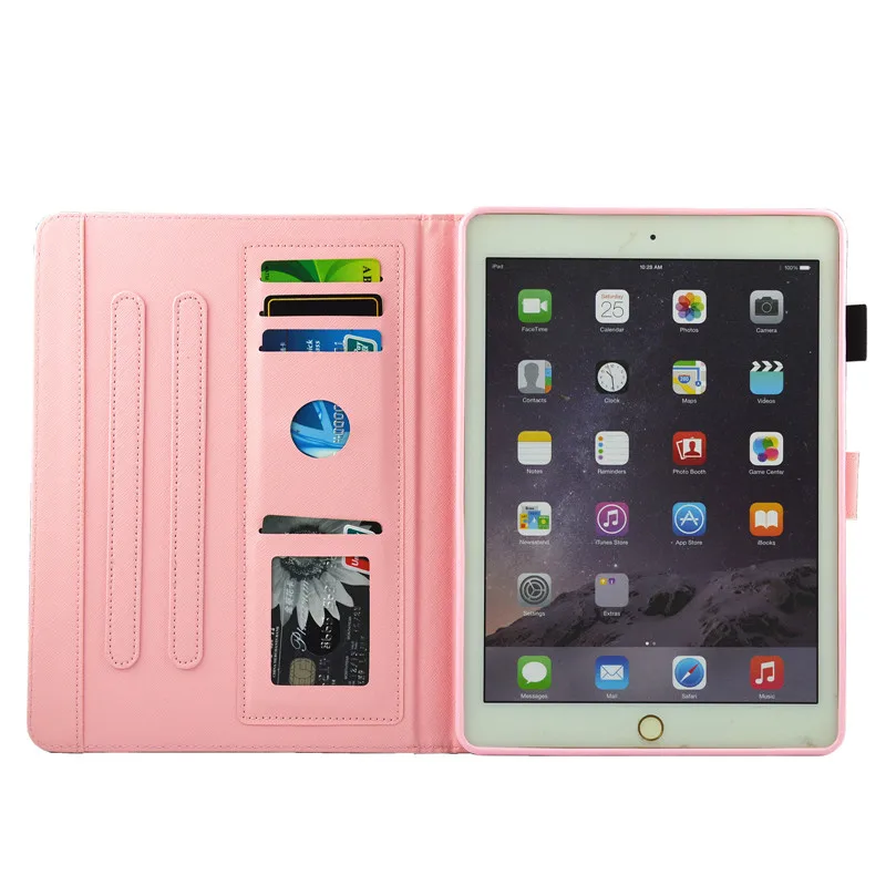 Wekays для Apple IPad Pro 10,5 дюймов мультфильм Единорог кожаный флип Fundas чехол для Coque IPad Pro 10,5 планшет чехол дети