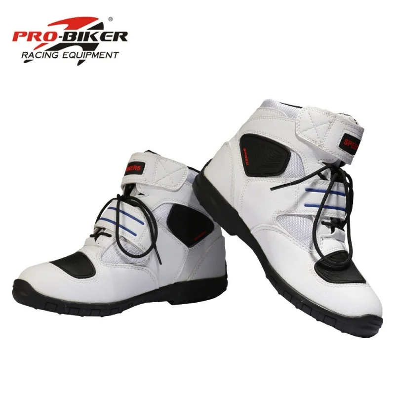 Профессиональная мотоциклетная обувь, мужские байкерские ботинки, botas moto rcycles moto shoes racing Pro-Biker