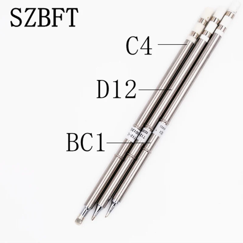 SZBFT T12-C4 T12-D12 T12-BC1 жало паяльника, паяльное жало серии для Хакко паяльник, FX-951 FX-952