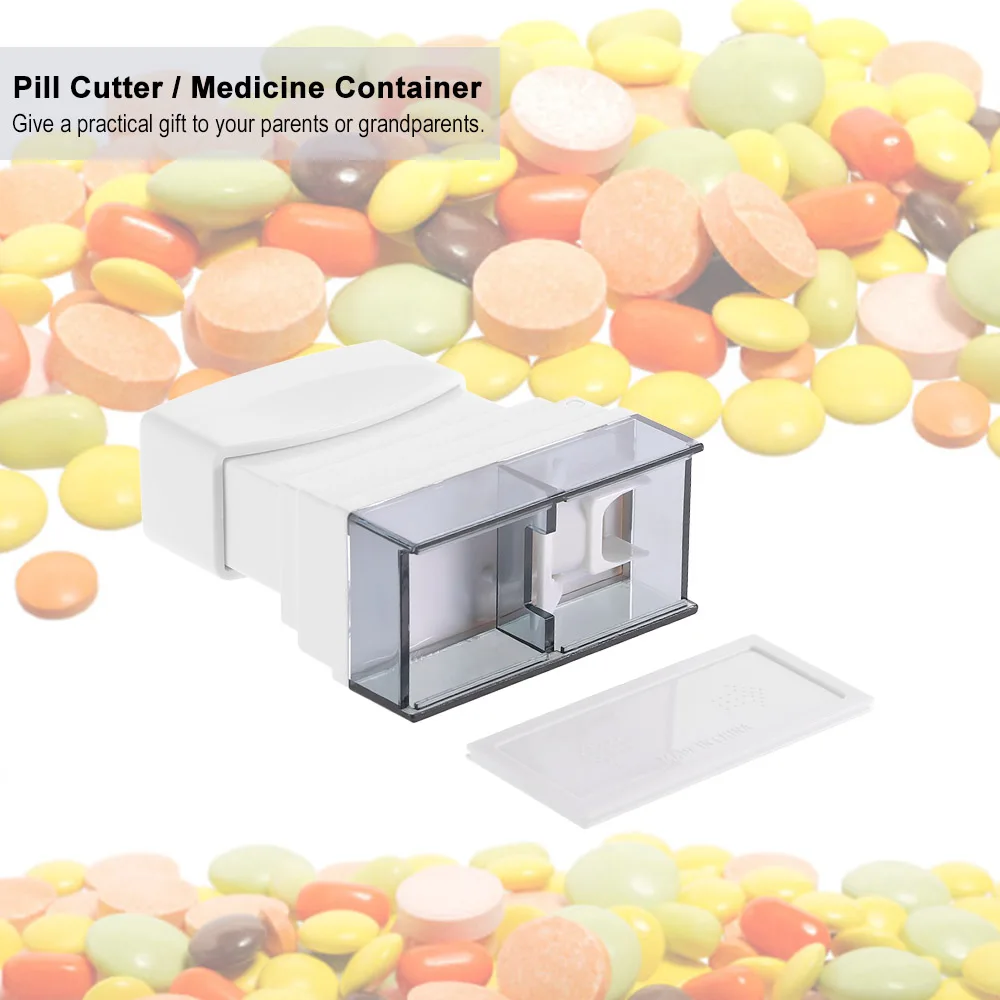Professional Pill Cutter Medicine Crusher Spliters Cutting Tablet