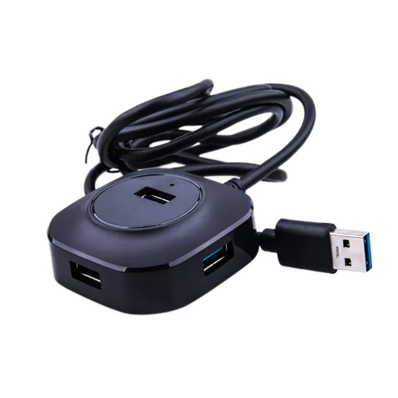USB 2.0 HUB for PC Computer Laptop Accessories USB Converter to 4 Port USB2.0 Splitter Switch with Micro USB Charging Port USB 2.0 HUB for PC Computer Laptop Accessories USB Converter to 4 Port USB2.0 Splitter Switch with Micro USB Charging Port