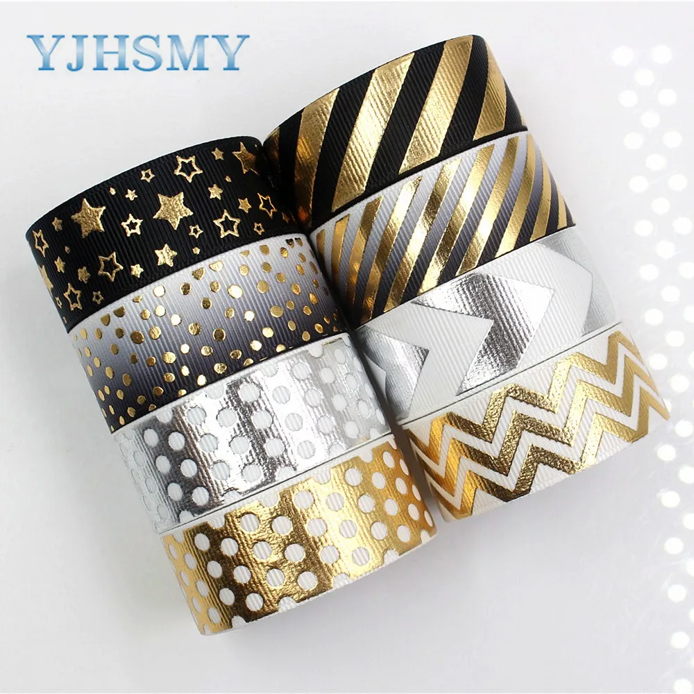 

YJHSMYG-G-18522-241(7 \ 8 '')22 мм 5 ярдов/лот вспышки горячего тиснения напечатаны полушерстяной лентой, аксессуары, тесьма, DIY материалы ручной работы