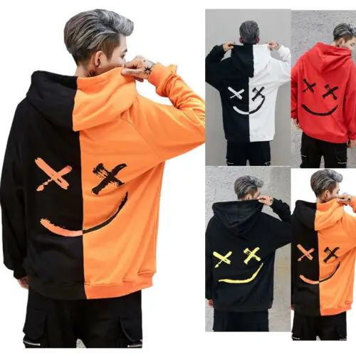 

Winter Mens Hoodies Sweatshirt Hooded Jacket Coats Pullover Outwear Jumper Tops
