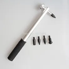 Автомобиль многофункциональный металлический Молотки Дент Дин Молотки бытовой инструмент Auto PDR Dual Head нейлон резиновая Молотки для автомобиля Paintless Дент