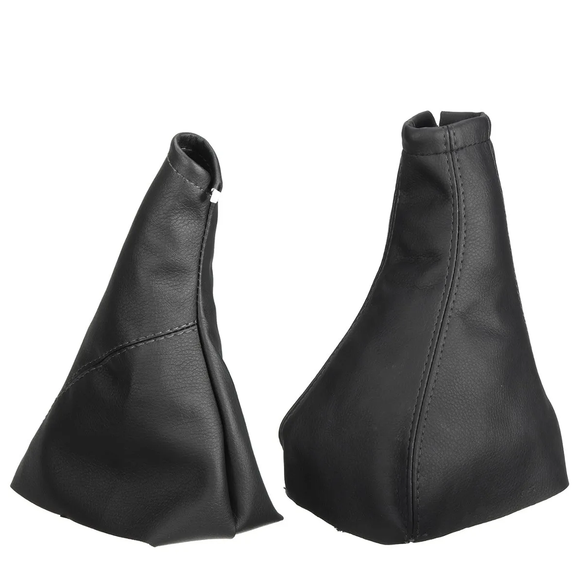 Buy 2 Pcs/Set Black Handbrake Gear Gaiter Dust Cover