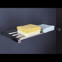 304# полотенцесушитель с подогревом из нержавеющей стали электрическое одиночное многослойное полотенце грелка для ванной комнаты TW-RT17 зеркальная полировка