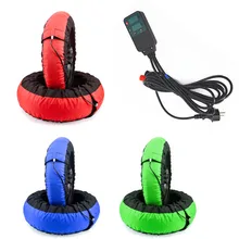 С цифровым мотоцикл шин теплые один фиксированный температура Цвет и Размеры спереди 120 сзади 200 AU ЕС и США PLUG