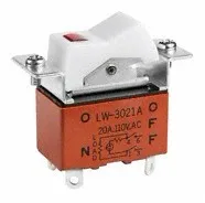 

[ZOB] LW-3021A Industrial Japan nkk rocker switch LW-3125 imports rocker switch button LW-3128 --10pcs/lot