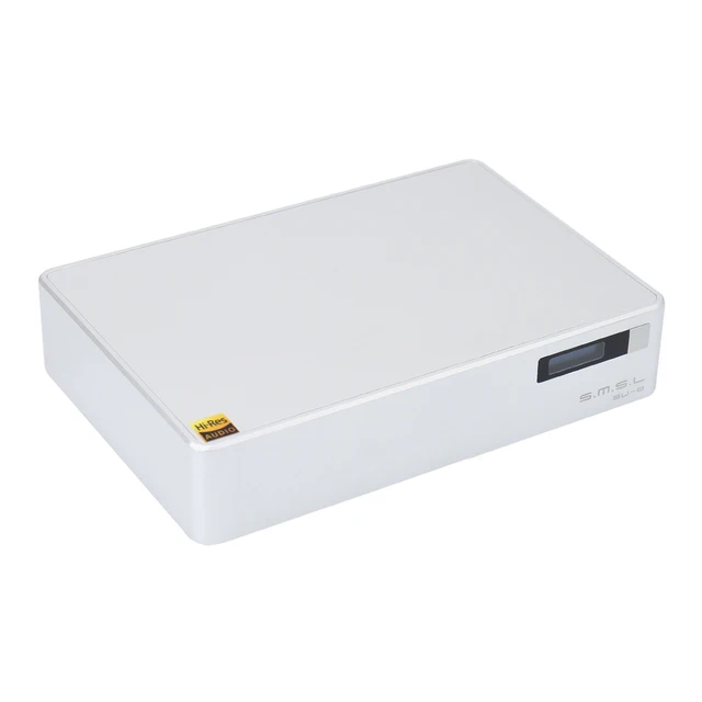 SMSL SU-8 ES9038Q2M*2 32bit/768kHz DSD512 DAC USB/Optical/Coaxial input Decoder RCA/XLR output come with remote control