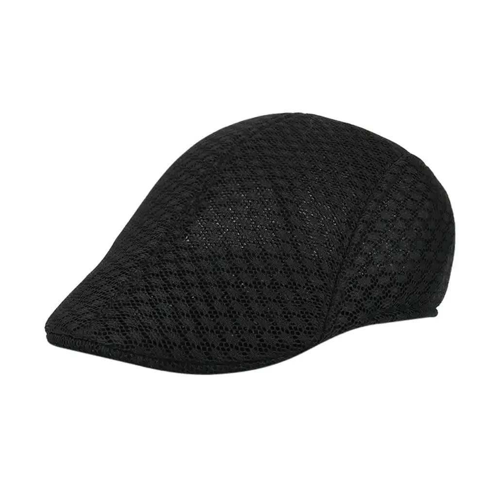 fitted newsboy cap