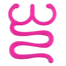 YOST-акриловый многофункциональный инструмент для волос с зубчатым диском rosa red