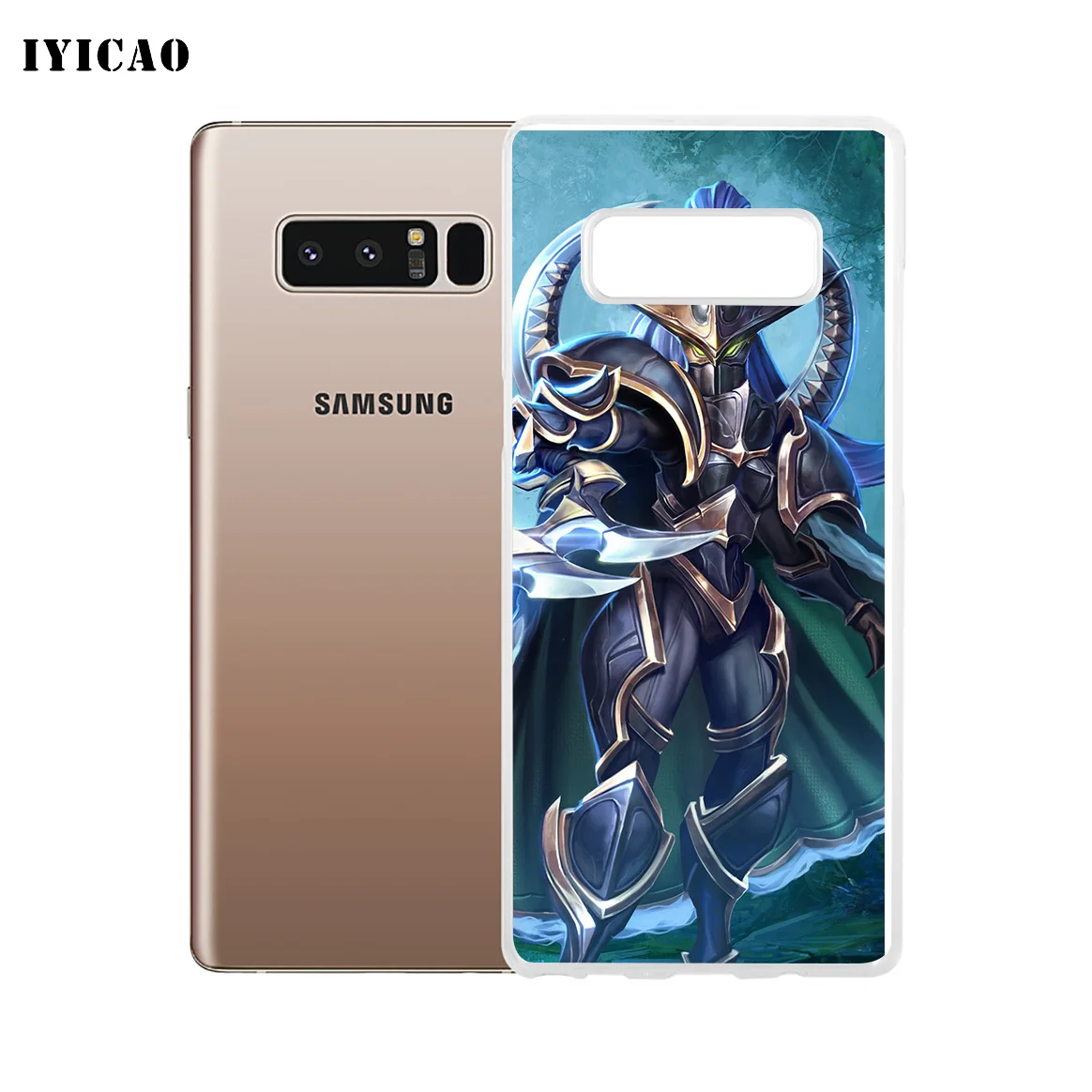 IYICAO &quotHeroes of the Storm&quot Мягкий силиконовый чехол для телефона Samsung A5 A6 Plus A7 A8 A9 J3 J5 J7 Note