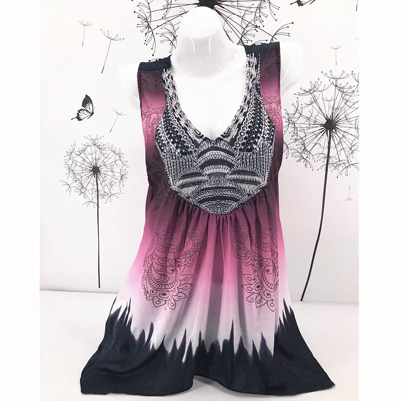 

Women T-shirts Summer 2018 Sexy T Shirts Print Fashion Sleeveless Tee Tops Punk Style Large Size S-5xl Shirts WS7501R