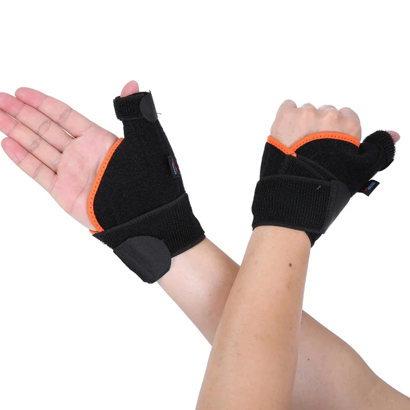 Férula para el pulgar, soporte de dedo para niños, color negro para  fractura de pulgar para tendinitis (XS)