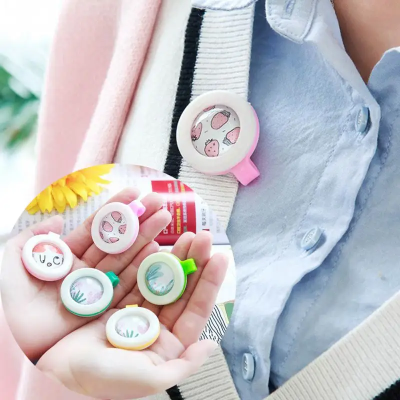 

4pcs Child Mosquito Repellent Baby Pregnant Adult Anti Mosquito Pest Control Buttons Portable Mosquito Killer for Hiking Travel