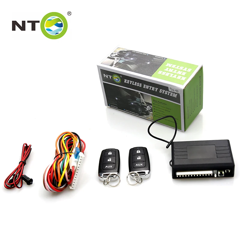 

One Way Car Alarm Vehicle Protection Security System Keyless Entry