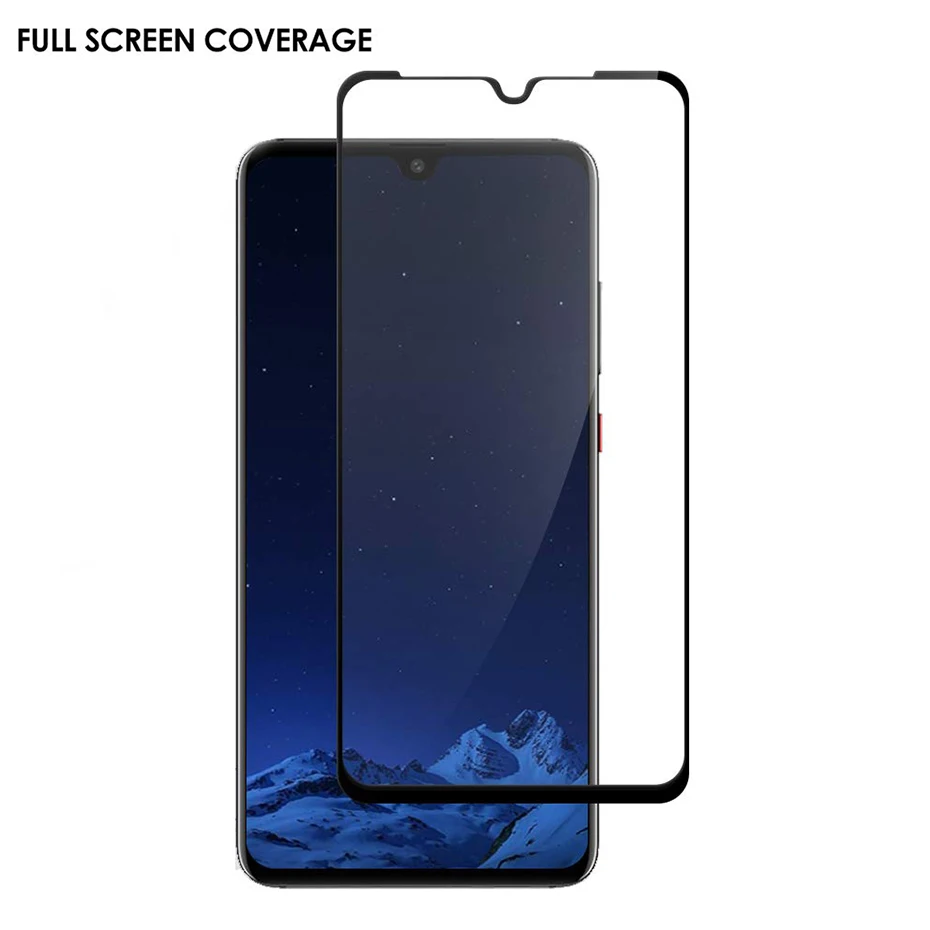 Защитное стекло с закругленными краями для Huawei P30 Pro Защитная пленка экрана Mate 20