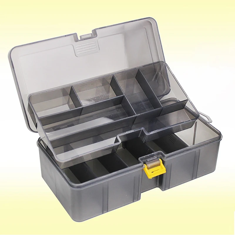 

Fishing Tackle Box Water Resistant Portable Organization Case Box For Bait Lure Multifunctional Organizer Fishing Boxes