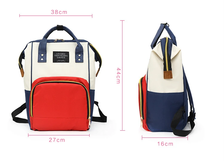 Durable Baby Diaper Bag Fashion Mummy Maternity Nappy Bag For Mom Travel Baby Care Backpack 2019 Multifunction Mother Organizer (7)