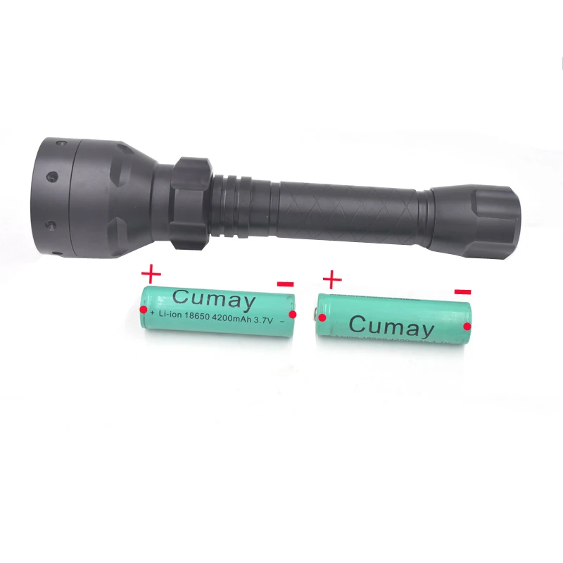  5000 lm XM-L L2 Zoom Adjustable 1 Mode LED Tactical Flashlight Torch For 18650 batteries Aluminum S - 32849528232