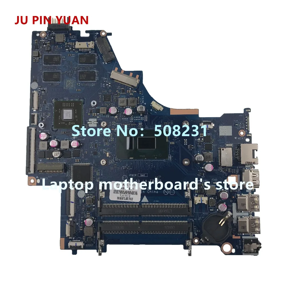JU PIN YUAN 934910-001 934910-601 LA-E802P материнская плата для ноутбука hp 15-BS 15T-BS ноутбук 520 2 Гб i5-8250U полностью протестирован