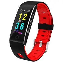 Фитнес спортивные умные часы Для мужчин Для женщин Мода монитор сердечного ритма Bluetooth сенсорные часы умный браслет в виде часов для бега