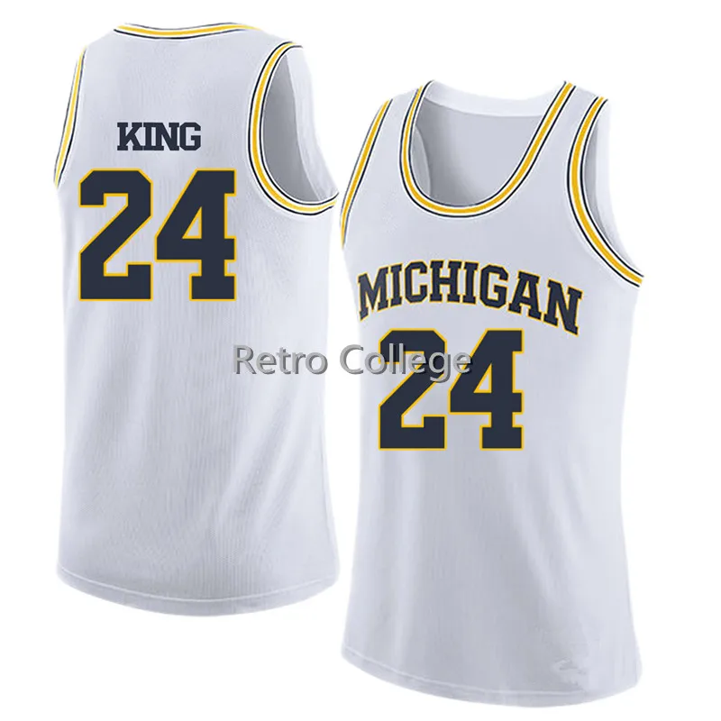 

25 Juwan Howard 24 Jimmy King Michigan State throwback basketball jersey Embroidery Stitched Customize any name and number