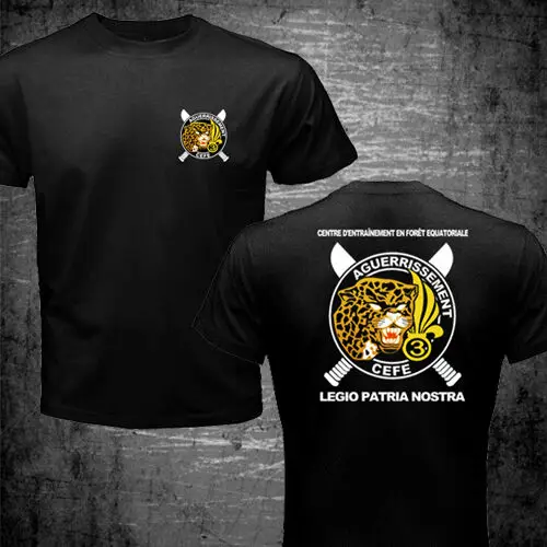 

France French Army 3 Rei Legion Etrangere Cefe Jungle Warfare Training 2019 Men Fashion Funny Clothing Casual Short Tees Shirt