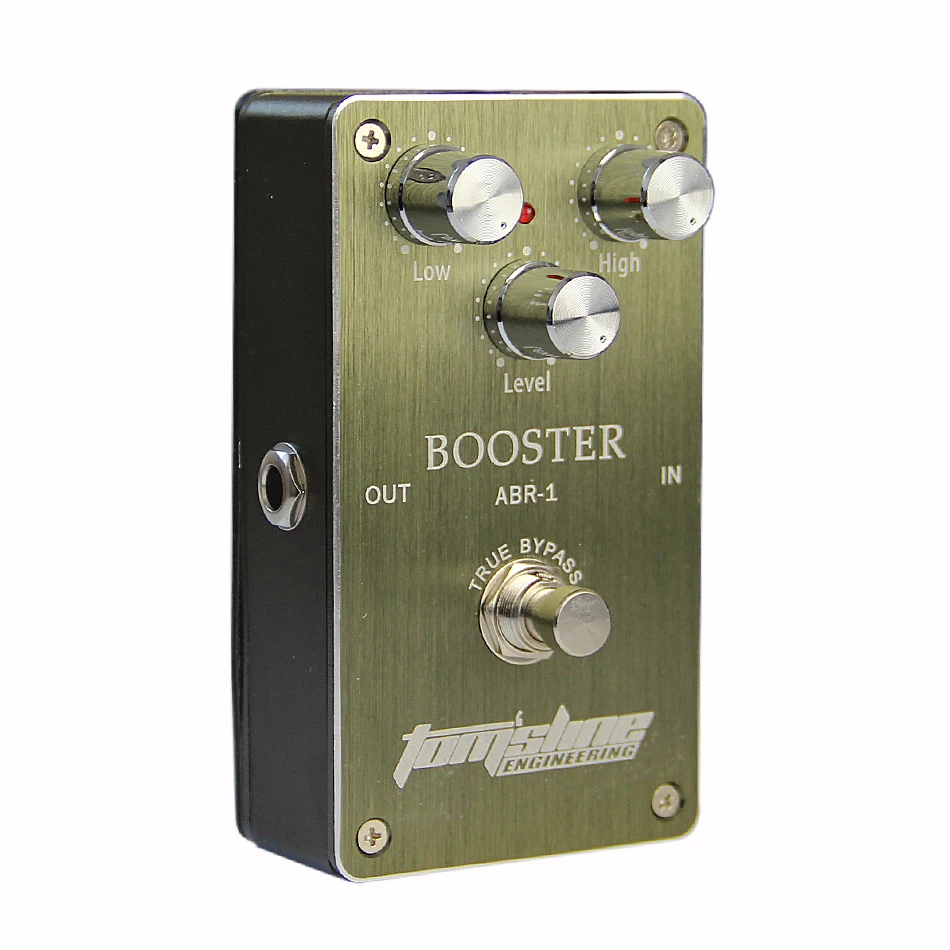 NEW GUITAR Pedal Aroma Premium Effect Pedal ABR-1 Booster AC DC Adapter Jack