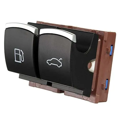 New 3C0 959 903B Chrome Fuel Tank Door + Trunk Release Button Switch For VW Passat Jettain