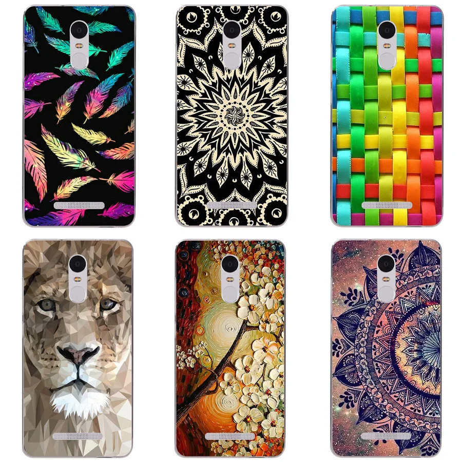 

Case Cover For Xiaomi Redmi Note 3 Soft Silicone TPU Floral Flower Patterned Painting For Xiaomi Redmi Note 3 Phone Case
