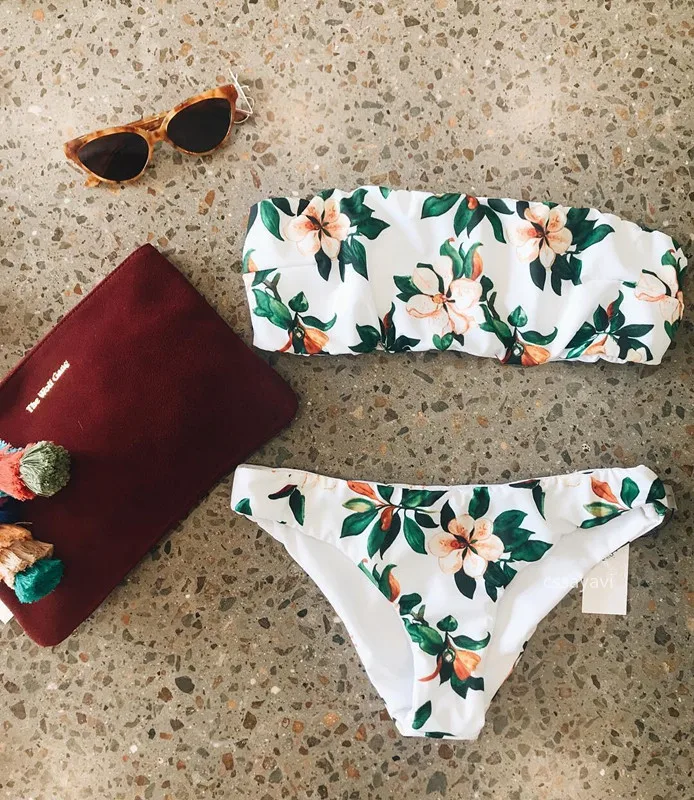 

2018 New Print Bikini lady sexy swimsuit Two-Piece Swimsuit Bikini