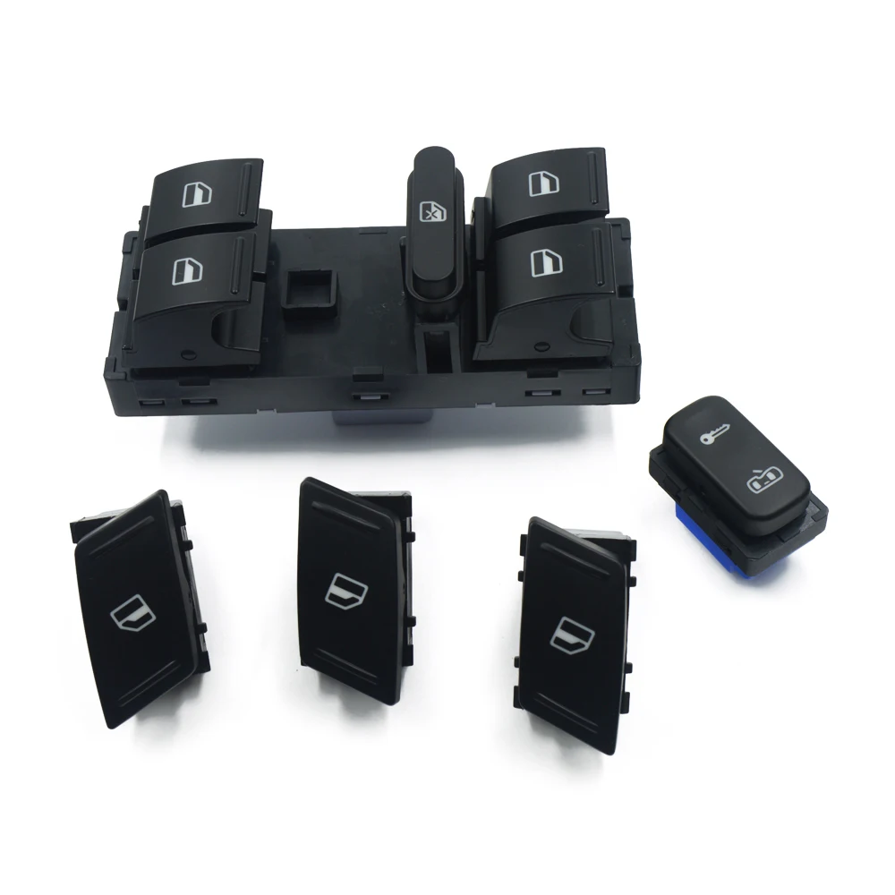 Для SKODA Octavia MK2 Yeti 2003 2014 Power Window дверной контрольный переключатель Button 5 шт./компл.