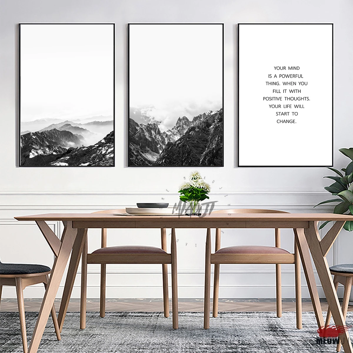Posters Wall Art Printed Canvas Painting For Living Room Nordic