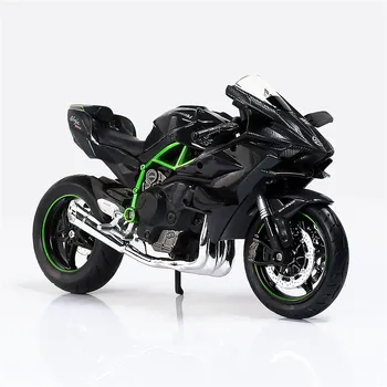 

Maisto 1:12 Kawasaki H2R Metal Diecast Mini Moto Race Cars Collectible Miniature Boys Kids Toys Models of Motorcycle