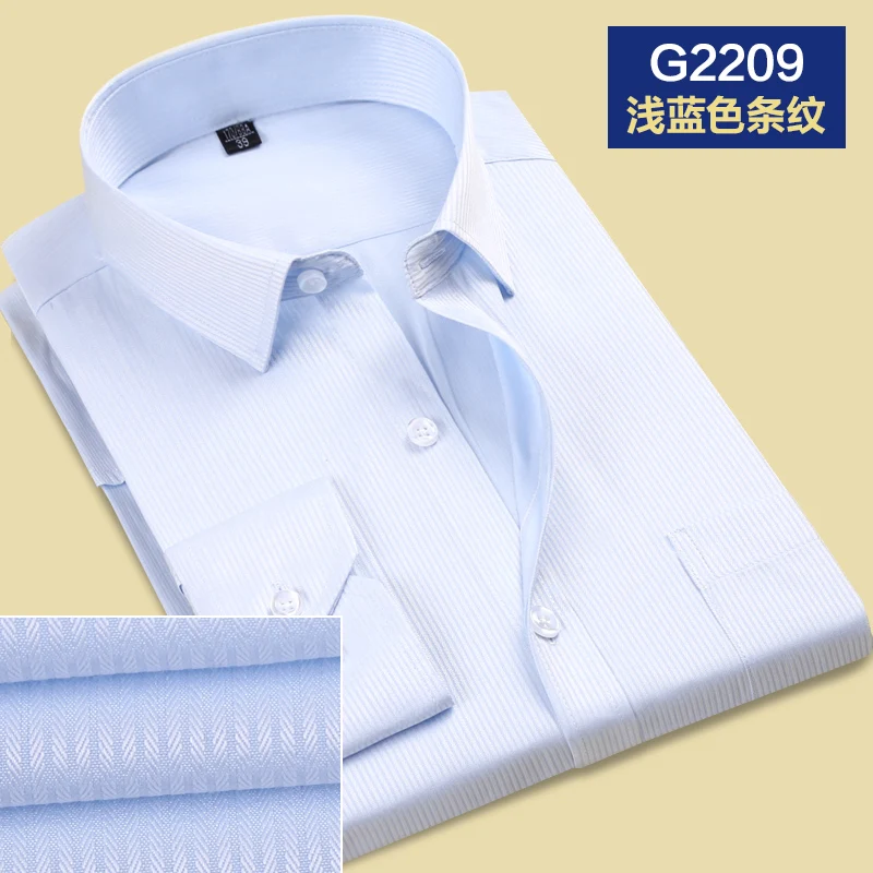 

Plus Size 9XL Mens Long Sleeve Dress Shirts Business Casual Shirt Men Slim Fit Social Camisa Masculina 19 Colors S-9XL