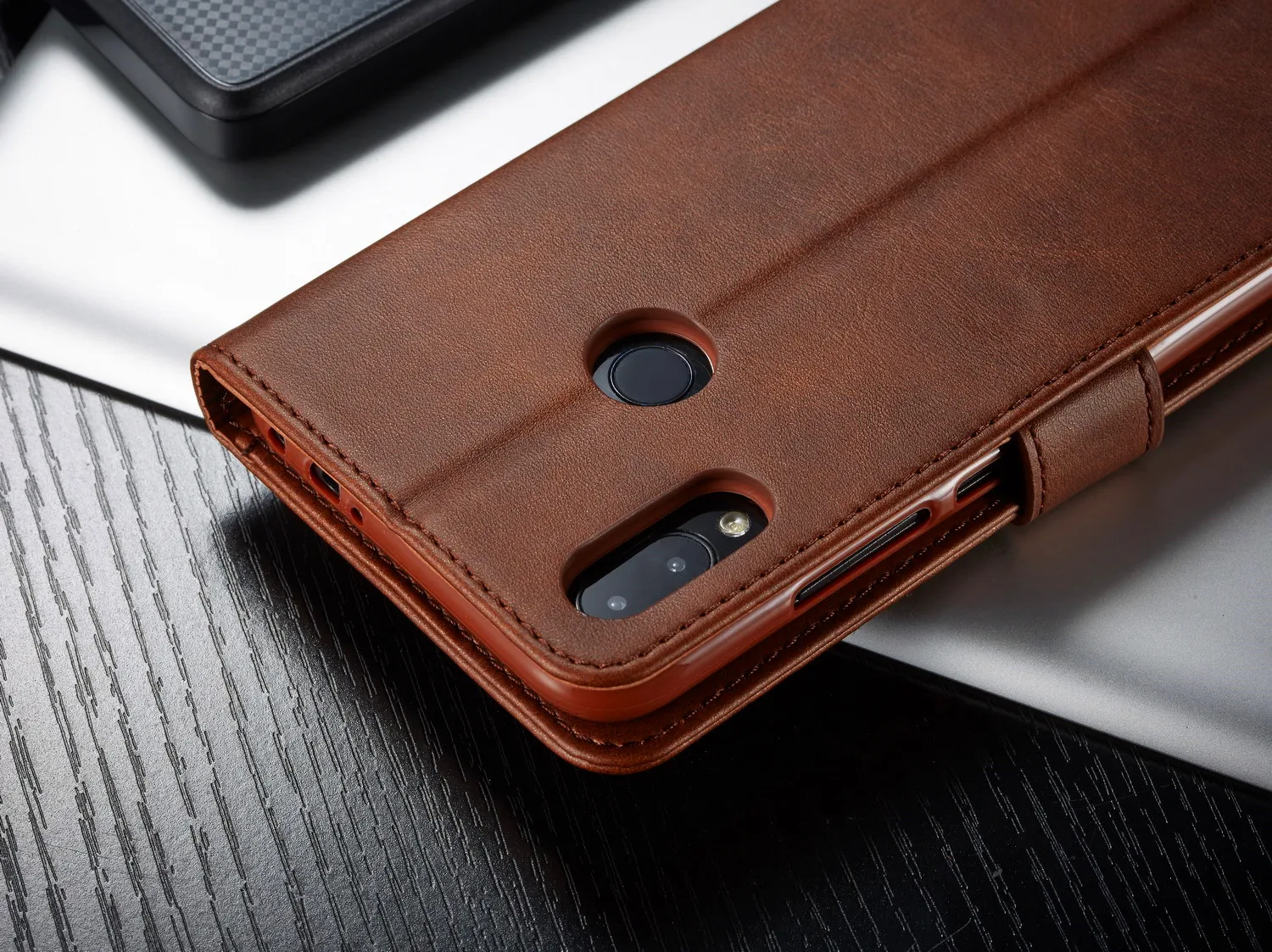 Деловой Роскошный кожаный чехол-кошелек, чехол для телефона Xiaomi Redmi Note 7, Магнитный чехол для Xiaomi Redmi 7, чехол, etui Funda