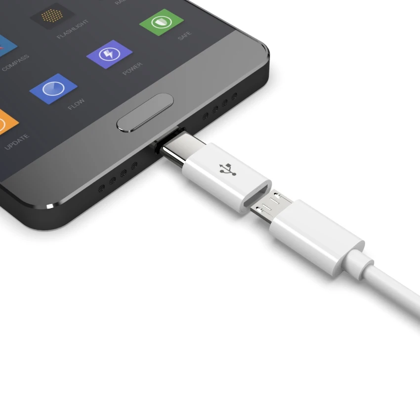 Type-C мужской разъем для Micro USB Женский конвертер USB-C адаптер данных type C устройство 500 шт
